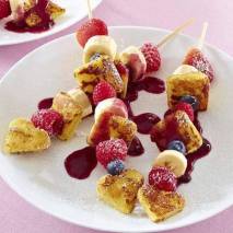 fruit kabobs for dessert